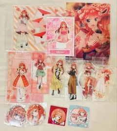 五等分の花嫁 五月 アクリルスタンド 缶バッジ まとめ売り