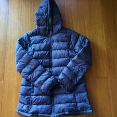 THEORIA フード付きダウンコート　 Lサイズ 　パープル