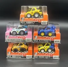 【未開封5台】超リアル仕上げ チョロQ RX-7＆スープラ系 レース仕様 豪華