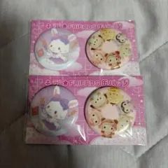 キラキラフレンズ 缶バッジ いちご新聞 付録 ウィッシュミーメル 集合 セット