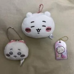 ちいかわもちもちフェイスマスコット・マスコットミラー・ロリポップチョコチャーム