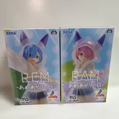 Re:ゼロ Luminasta レム ラム あめあがりの日 フィギュア