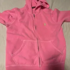 Polo Ralph Lauren ジップアップパーカー ピンク