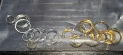 ダブルリング　二重リング　丸カン