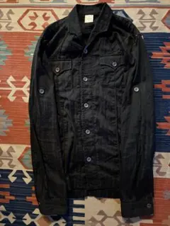 【unknown】abx stripe Rope piping shirt