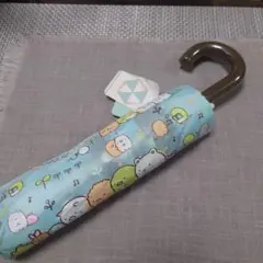 すみっコぐらし　折り畳み傘 水色 新品未使用