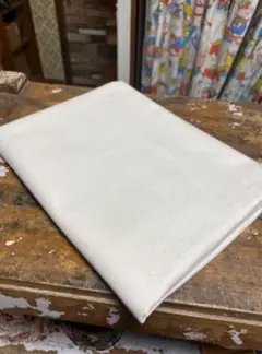 ホワイトコットン刺し子布