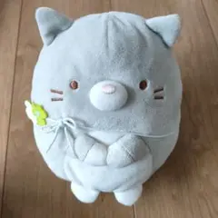すみっコぐらし　ぬいぐるみ　グレー　ネコ　ねこのきょうだい