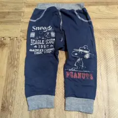 スヌーピー プリントパンツ 90cm