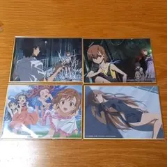 とある科学の超電磁砲 くじ引き堂 C賞 ミニ色紙 御坂美琴 御坂妹 他