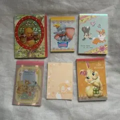 ディズニーメモ帳6点セット