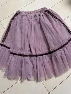 メゾピアノチュールスカート120