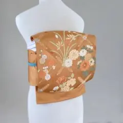正絹 二部式 作り帯 振袖 成人式 一点物 十三詣り ふくら雀 - メルカリ