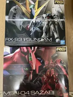 RG 1/144 MSN-04FF サザビー RX-93ff νガンダム 素組み - メルカリ