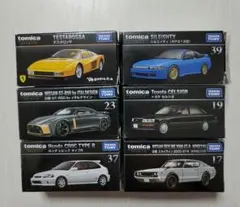 絶版タカラトミーモール限定フェラーリテスタロッサ等含むトミカプレミアム6台セット