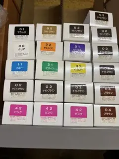 トレニージョ カラーヘアパテ　カラー剤　プロ　39本まとめうり トレニージョ ヘアカラー パテ 塩基性カラー プロ 39本まとめうり