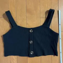 GU ブラック レディースビスチェ Sサイズ