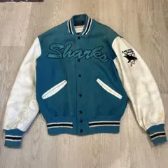 Delong スタジャン　サンノゼ・シャークス　Mサイズ　USA