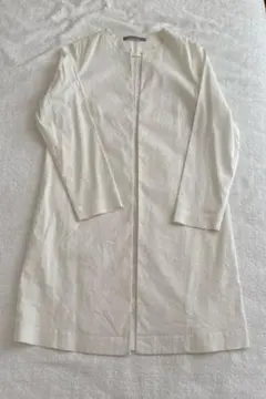 theory luxe ノーカラー ジャケット ホワイト38 セオリーのサムネイル