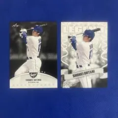 大谷翔平 Leaf トレーディングカード 2枚セット ドジャース