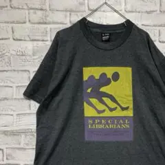 USA製90sヴィンテージTシャツ！シングルステッチ　グレー半袖古着　XL 5