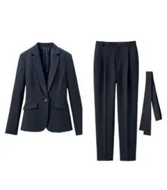 ベーシックテーパードパンツセットアップスーツ