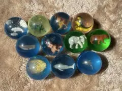 スーパーボール恐竜　魚　動物11点セット