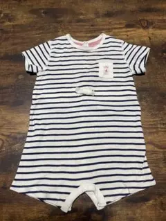 6ヶ月　プチバトー　ショートロンパース