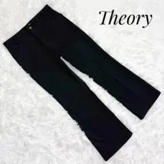 【美品】Theory CLASSIC ST DENIM 2ブラックストレッチのサムネイル