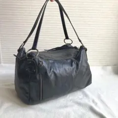 B.stuff レザー　ショルダーバッグ　黒　archive 00S Y2Kのサムネイル