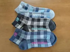 new balance ニューバランス・スニーカーソックス 靴下 3足組