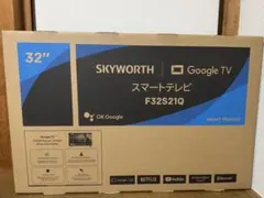 SKYWORTH 32型 スマートテレビ F32S21Q 本体 - メルカリ
