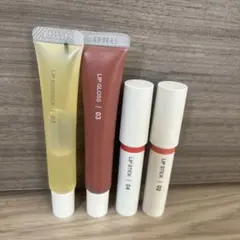 無印良品 リップエッセンス リップグロス リップスティック 4本セットのサムネイル