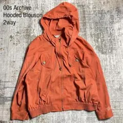 00s Archive Hooded Blouson 2way ZIP Upのサムネイル