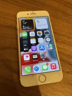 iPhone7 32GB ゴールド　SIMロック解除済み　割れあり