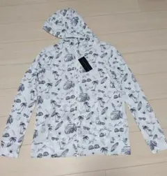 CEMENT グレー フード付きパーカー Lサイズ　タグ付き