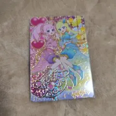 ひみつのアイプリ　ひまり　みつき　おとぎばなしアラビアンナイトピンク　サイン