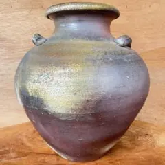 備前焼 四耳壺 花生 大花瓶 時代物 備前焼 四耳壺 花生 大花瓶 時代物 - メルカリ