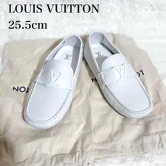 超美品 louis vuitton 名作 モノグラム LVロゴ　ローファー