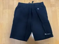 Champion 黒 ショートパンツ Lサイズ