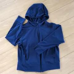 UNIQLO AIRism パーカー 140 ネイビー