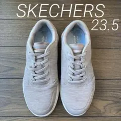一度使用のみ 美品 SKECHERS 23.5 ベージュ