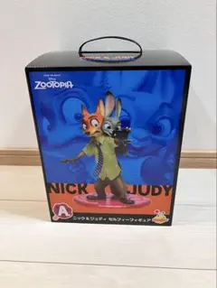 Happyくじ 『ズートピア』 A賞 ニック＆ジュディ セルフィーフィギュア