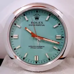 新品　オイスターパーペチュアル　掛け時計　拡大鏡　非売品