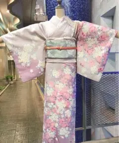 週末値下げ！　洗える　着物　付け下げ　訪問着　入学式　卒業式　食事会　初詣