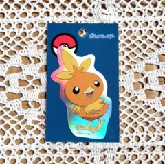 ポケモン アチャモ 銀ステッカー