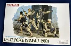 Dragon 1/35 プラモデル　アメリカ現用歩兵　デルタフォース　ソマリアのサムネイル
