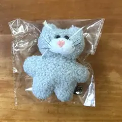 mojojojo lowrysfarm トイキーホルダー ネコ グレー