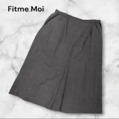 【希少美品】Fitme Moi チェックスカート　大きいサイズ　大きめサイズ