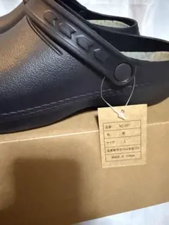 [NOZARU] メンズクロッグサンダル ブラック　インソール付　27cm新品